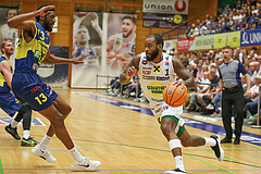 Basketball Superliga 2024/25, Playoffs, Viertelfinale Spiel 1 Gmunden Swans vs. UBSC Graz


