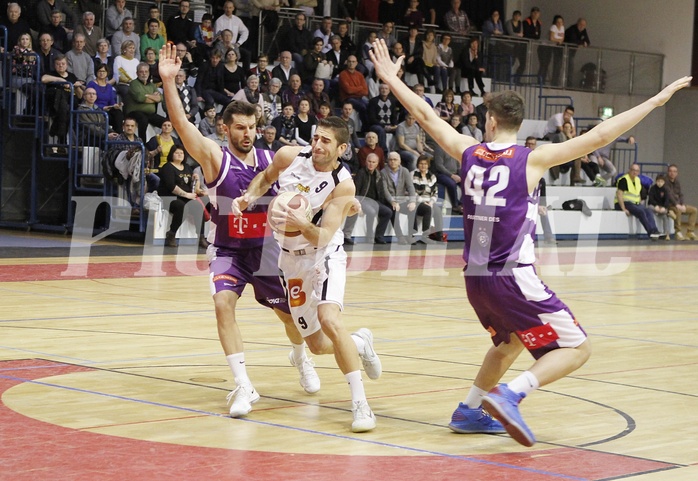 Basketball 2.Bundesliga 2017/18 Grunddurchgang 18.Runde  Jennersdorf Blackbirds vs Vienna Timberwolves