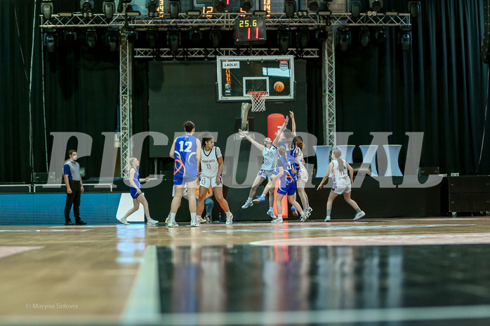 04.05.2025 Österreichischer Basketballverband 2024/25, SLWU19 Vienna United vs. DBB Basketgirls Wels