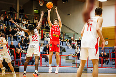 Basketball, win2day Basketball Superliga 2024/25, Grunddurchgang 17.Runde, SKN St. Pölten, Traiskirchen Lions, Aleksej Kostic (6)