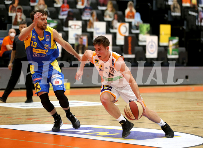 Basketball Superliga 2020/21, 5. Plazierungsrunde Klosterneuburg Dukes vs. SKN St.Pölten