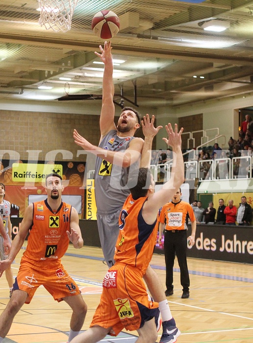 Basketball ABL 2016/17 Grunddurchgang 14.Runde Fürstenfeld Panthers vs WBC Wels