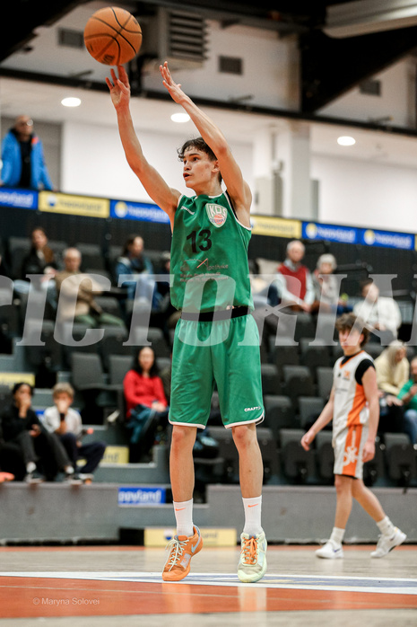 29.03.2025 Österreichischer Basketballverband 2024/25, SLMU16, Basket Dukes vs. KOS Celovec