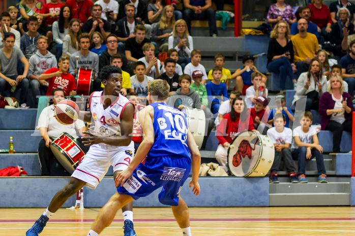 Basketball ABL 2015/16 Grunddurchgang 4.Runde Traiskirchen Lions vs Oberwart Gunners