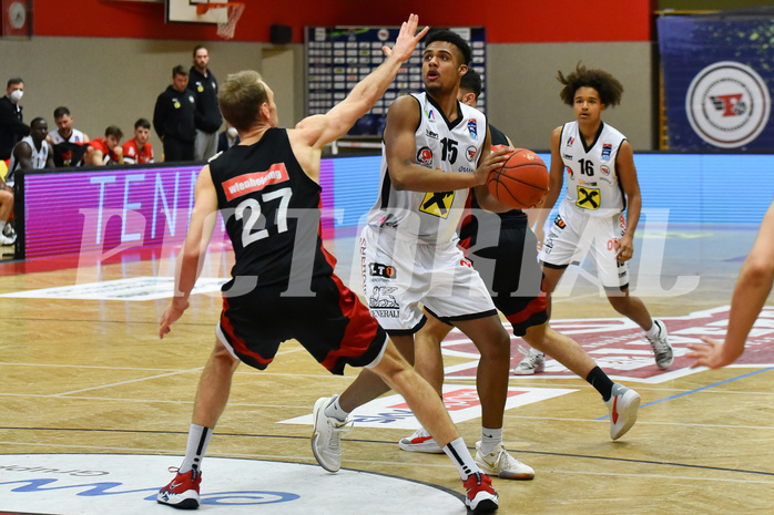 Basketball Superliga 2021/22, Grunddurchgang 14. Runde Flyers Wels vs. GGMT Vienna
