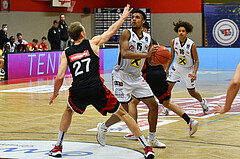 Basketball Superliga 2021/22, Grunddurchgang 14. Runde Flyers Wels vs. GGMT Vienna
