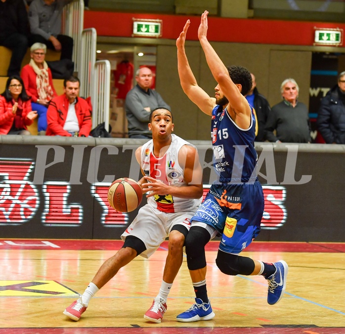 Basketball ABL 2017/18, Grunddurchgang 25.Runde Gmunden Swans vs. Traiskirchen Lions