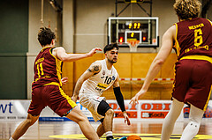 Basketball, Basketball Zweite Liga 2024/25, Grunddurchgang 6.Runde, Mattersburg Rocks, Traiskirchen Lions, Julian Alper (10)