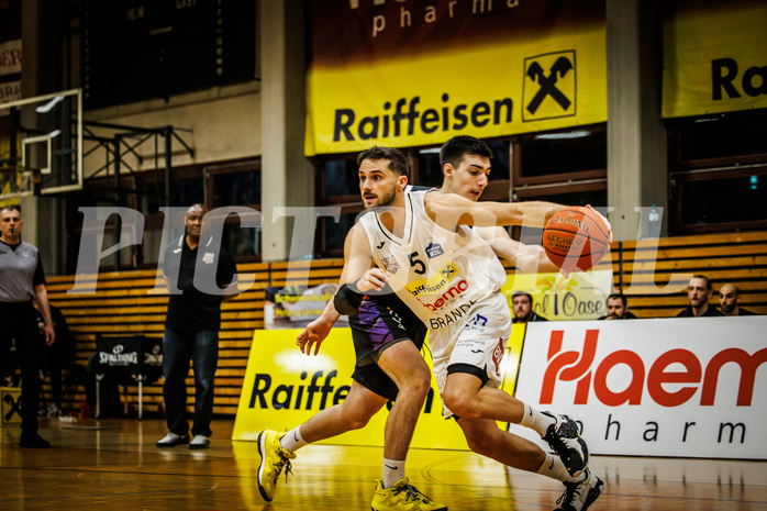 Basketball, Basketball Zweite Liga 2022/23, Grunddurchgang 18.Runde, Mattersburg Rocks, Vienna United, Jordis Ortega (5)