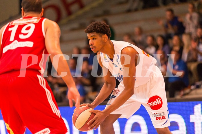 Basketball, ABL 2017/18, Grunddurchgang 9.Runde, Oberwart Gunners, BC Vienna, Gregg Denzel (9)