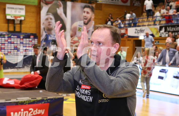 Basketball Superliga 2021/22, Finale Spiel 4 Gmunden Swans vs. BC Vienna