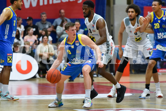 Win2Day Basketball Superliga 2022/23, Playoff,
Viertelfinale Spiel 1, Flyers Wels vs SKN St. Pölten Win2Day Basketball Superliga 2022/23, Playoff,
Viertelfinale Spiel 1, Flyers Wels vs SKN St. Pölten