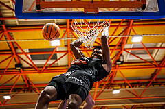 Basketball, win2day Basketball Superliga 2024/25, Grunddurchgang Runde 15, BBC Nord Dragonz, Kapfenberg Bulls, Maxime Carene (31)