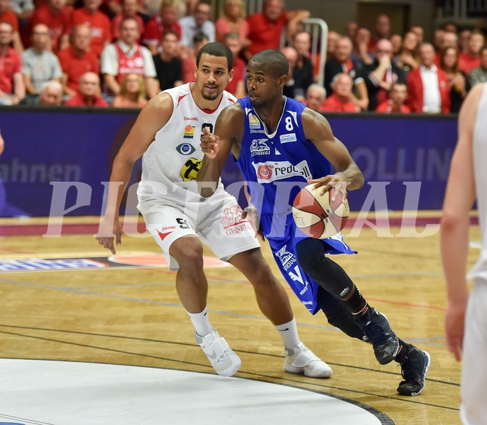 Basketball ABL 2015/16 Playoff Finale Spiel 3 WBC Wels vs Gunners Oberwart