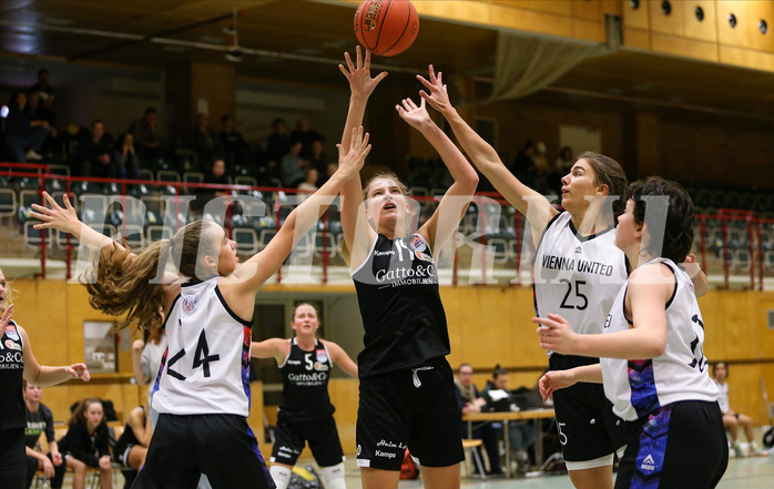 Basketball Damen Superliga 2022/23, Grunddurchgang 6.Runde Vienna United vs. Basket Flames


