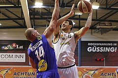 Basketball ABL 2015/16 Grunddurchgang 31.Runde  Güssing Knights vs Gmunden Swans