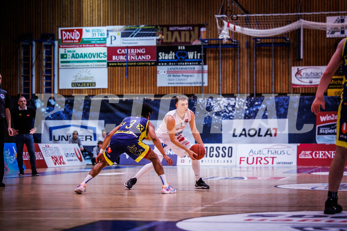 Basketball, win2day Basketball Superliga 2022/23, Grunddurchgang Runde 11, Oberwart Gunners, UBSC Graz, 