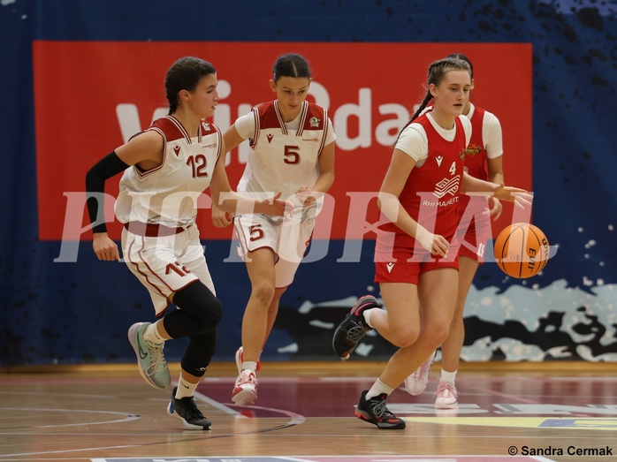 Basketball Superliga 2024/25, SLWU16 Traiskirchen Lions Young & Wild vs. Radenthein Garnet
