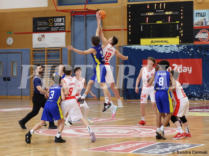 Basketball Superliga 2024/25, SLMU14 Traiskirchen Lions Academy vs. UBSC Juniors