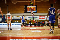 Basketball, Basketball Austria, Cup Final Four 2021/22 
Halbfinale 1, BBC Nord Dragonz, Oberwart Gunners, Ioannis Chatzinikolas (11)