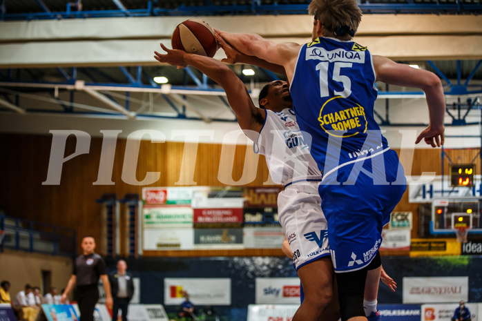 Basketball, bet-at-home Basketball Superliga 2020/21, Grunddurchgang 14. Runde, Oberwart Gunners, Gmunden Swans, Laurence Alexander (4)