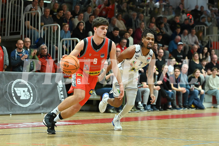 Basketball Superliga 2023/24, 1.Plazierungsrunde,
Flyers Wels vs. Traiskirchen Lions

