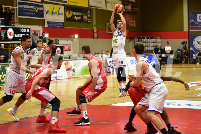 Basketball Superliga 2019/20, Grunddurchgang 18. Runde Flyers Wels vs. Gmunden Swans