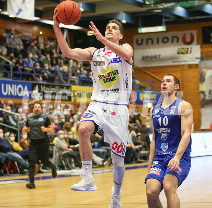 Basketball Superliga 2021/22, Grunddurchgang 11.Runde Gmunden Swans vs. D.C. Timberwolves


