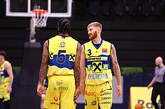 18.04.2025, Graz, Raiffeisen Sportpark Graz, Basketball Superliga 2024/25, Playoffs, Viertelfinale, Spiel 2, UBSC Graz - Gmunden Swans
