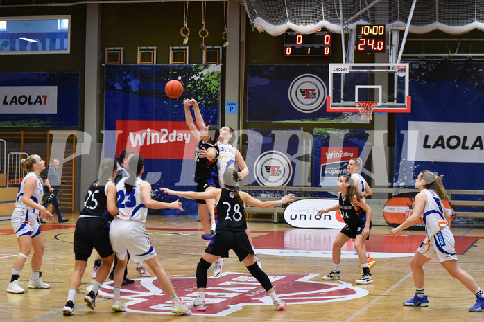 Basketball Superliga 2022/23, Grunddurchgang 4.Runde,DBB LZ OÖ vs Vienna United Women