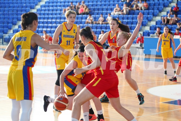 FIBA Europe EC U20 Women Division B Romania vs Montenegro