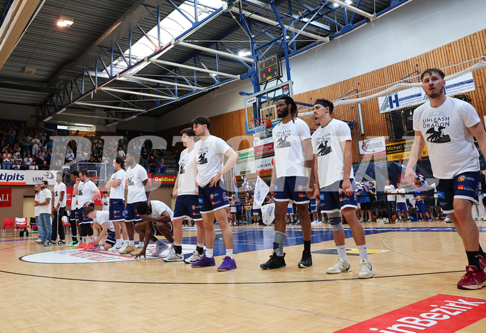 Basketball Superliga 2024/25, Playoffs, Finale Spiel 3 Oberwart Gunners vs. BBC Nord Dragonz



