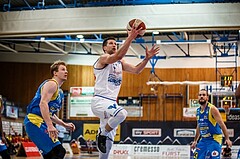 Basketball, Admiral Basketball Superliga 2019/20, Grunddurchgang 6.Runde, Oberwart Gunners, St. Pölten, Andrius Mikutis (5)