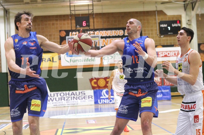 Basketball ABL 2018/19 Grunddurchgang 24.Runde  Fürstenfeld Panthers vs Kapfenberg Bulls