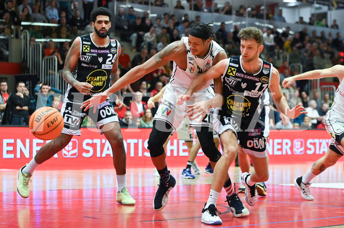Basketball, Superliga 2023/24, Grunddurchgang 14. Runde, Flyers Wels vs. Gmunden,
