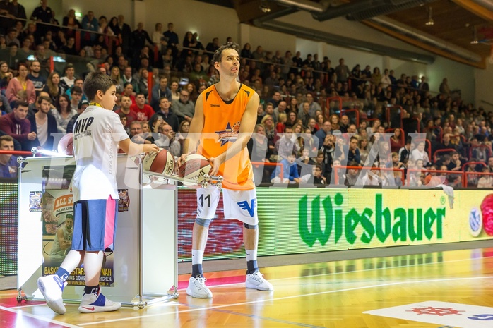 Basketball, ABL 2016/17, All Star Day 2017, Team Austria, Team International, Fabricio Vay