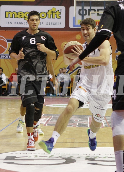 Basketball ABL 2015/16 Grunddurchgang 15.Runde  Güssing Knights vs Traiskirchen Lions