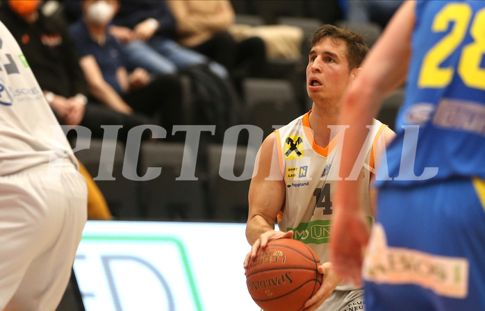 Basketball Superliga 2021/22, Grunddurchgang 14.Runde Klosterneuburg Dukes vs. SKN St. Pölten


