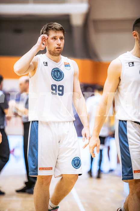 Basketball, Basketball Austria Cup 2022/23, Viertelfinale, Vienna Timberwolves, Gmunden Swans, Jonas John (99)