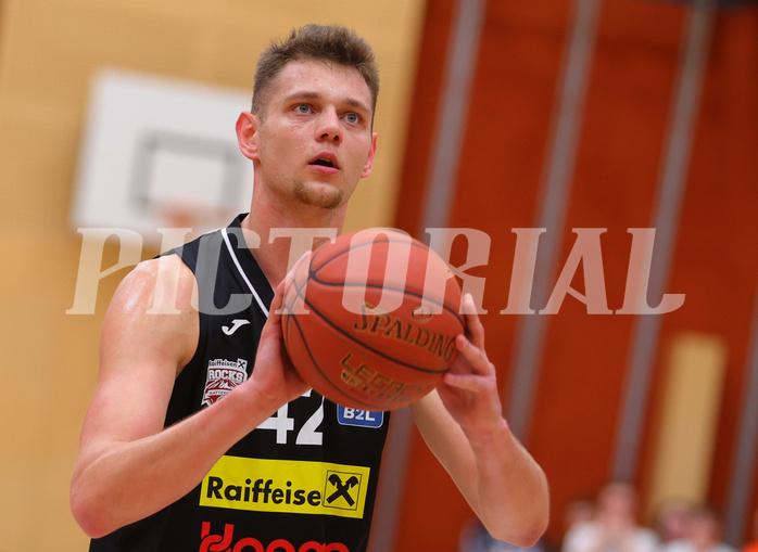 Basketball Zweite Liga 2022/23, Playoff, Semifinale Spiel 1 Mistelbach Mustangs vs. Mattersburg Rocks


