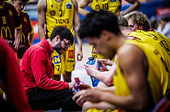 Basketball, Basketball Zweite Liga 2024/25, Grunddurchgang 19.Runde, Traiskirchen Lions NexGen, Wörthersee Piraten, Paulius Barkus (Head Coach)