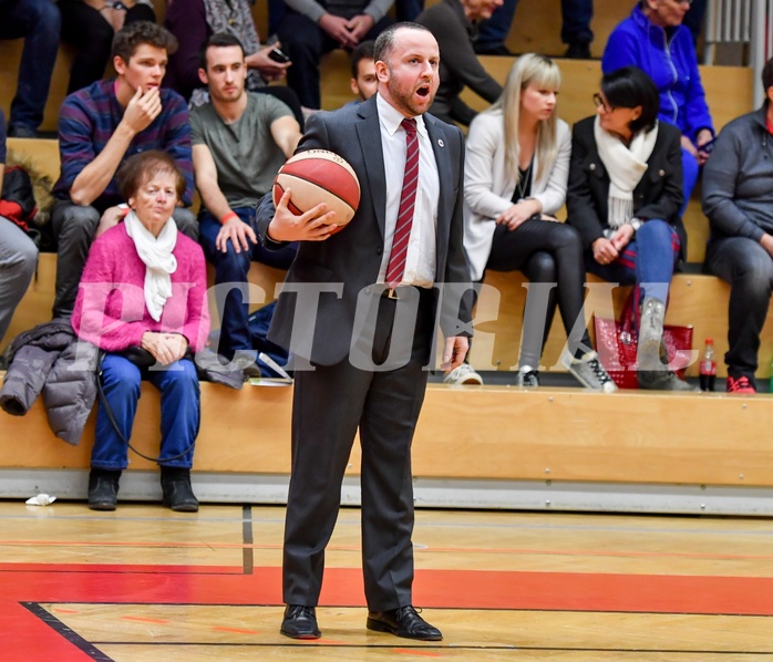 Basketball ABL 2018/19 Grunddurchgang 22. Runde Flyers Wels vs Bulls Kapfenberg