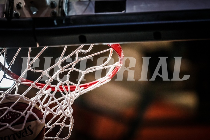 Basketball, ABL 2017/18, Playoff HF Spiel 3, BC Vienna, Kapfenberg Bulls, Basketballkorb
