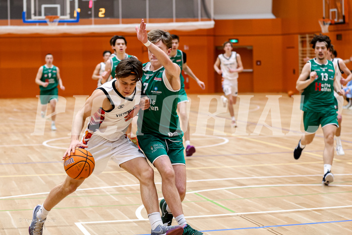 22.03.2025 Österreichischer Basketballverband 2024/25, SLMU19, Vienna United vs. Kapfenberg Bulls 