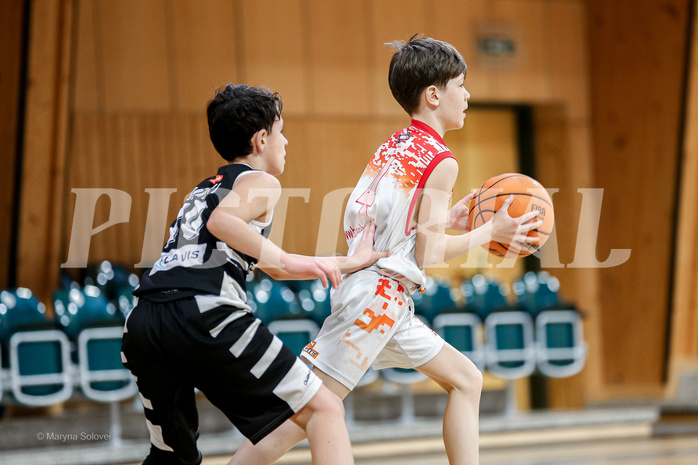 05.04.2025 Österreichischer Basketballverband 2024/25, SLMU14, BC Vienna vs. Vienna Giants 