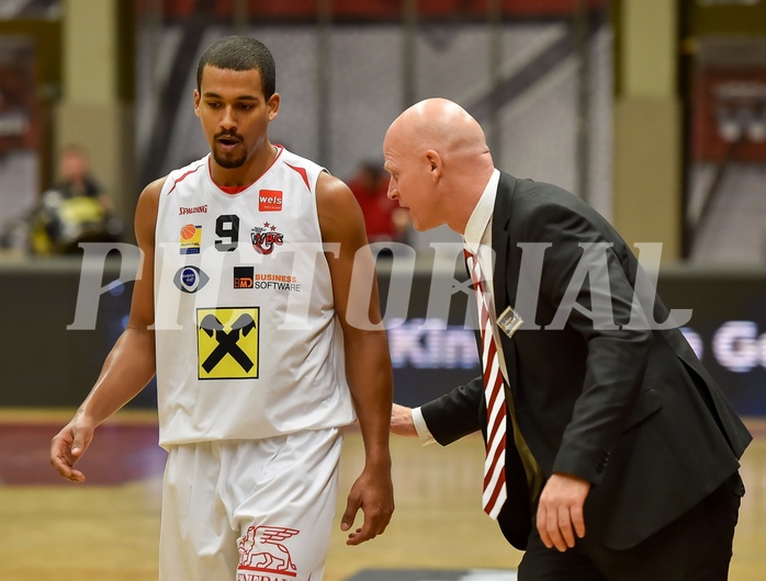Basketball ABL 2015/16 Grunddurchgang 8.Runde WBC Wels vs Traiskirchen Lions