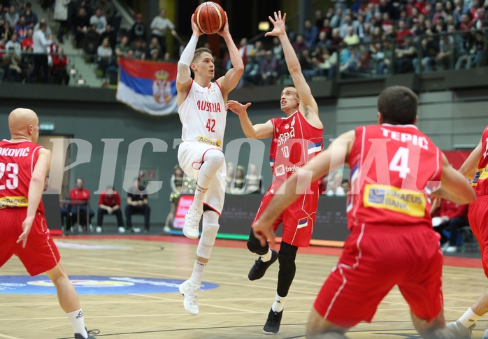 Basketball FIBA Basketball World Cup 2019 European Qualifiers,  First Round Austria vs. Serbia


