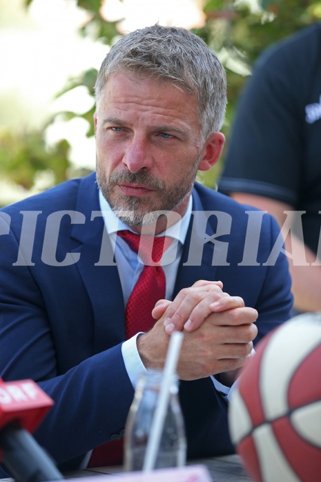 Basketball ÖBV 2019, Pressekonferenz  vs. 


