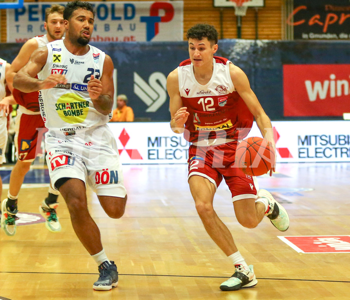 Basketball Superliga 2022/23, Grunddurchgang 9.Runde Gmunden Swans vs. Traiskirchen Lions