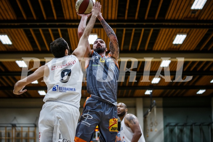 Basketball, Basketball Zweite Liga, Grunddurchgang 8.Runde, Mattersburg Rocks, Fürstenfeld Panthers, Ivan Skrobo (15)